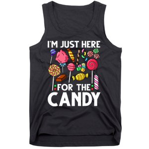 Candy Tester Lollipop Sweets Halloween Tank Top