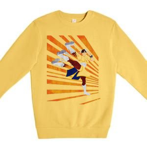 Chunli The Legendary Martial Artist Fgc Design Premium Crewneck Sweatshirt