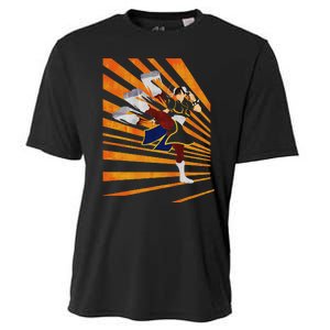 Chunli The Legendary Martial Artist Fgc Design Cooling Performance Crew T-Shirt