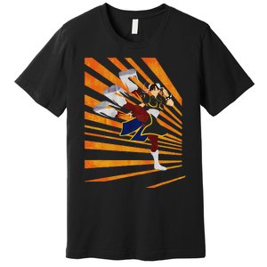 Chunli The Legendary Martial Artist Fgc Design Premium T-Shirt