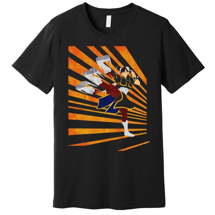 Chunli The Legendary Martial Artist Fgc Design Premium T-Shirt