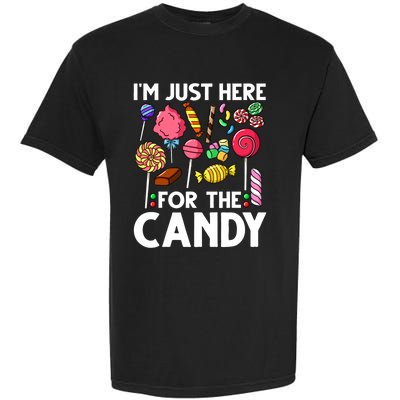 Candy Tester Lollipop Sweets Halloween Garment-Dyed Heavyweight T-Shirt