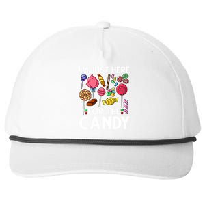 Candy Tester Lollipop Sweets Halloween Snapback Five-Panel Rope Hat