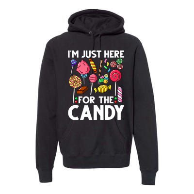 Candy Tester Lollipop Sweets Halloween Premium Hoodie