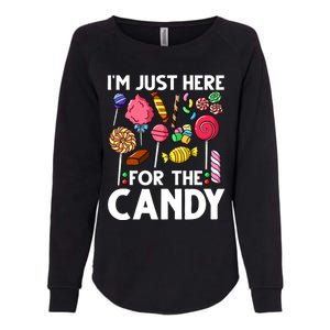 Candy Tester Lollipop Sweets Halloween Womens California Wash Sweatshirt