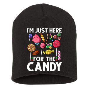 Candy Tester Lollipop Sweets Halloween Short Acrylic Beanie