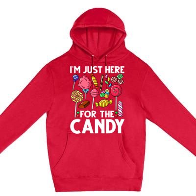 Candy Tester Lollipop Sweets Halloween Premium Pullover Hoodie