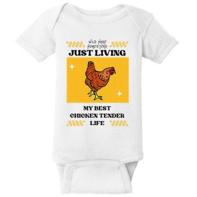 Chicken Tender Life Baby Bodysuit