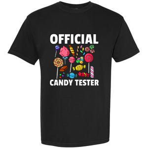 Candy Tester Lollipop Sweets Gift Halloween Garment-Dyed Heavyweight T-Shirt