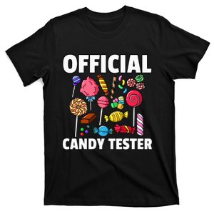 Candy Tester Lollipop Sweets Gift Halloween T-Shirt