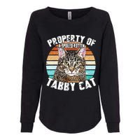 Cat Tabby Lover Vintage Eighties Style Cat Retro Gift Womens California Wash Sweatshirt