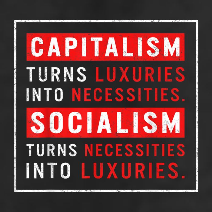 Capitalism Turns Luxuries Into Necessities Socialism Turns Necessities Into Luxuries Adult Drive Performance Visor