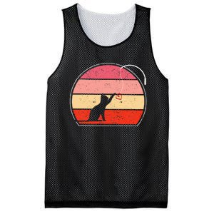 Cat Toy Love V-Day Cats Lover Kitten Red Heart Fishing Mesh Reversible Basketball Jersey Tank