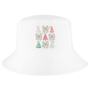 Christmas Tree Lights Coquette Bow Cute Gift Cool Comfort Performance Bucket Hat