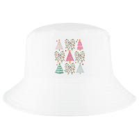 Christmas Tree Lights Coquette Bow Cute Gift Cool Comfort Performance Bucket Hat