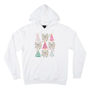 Christmas Tree Lights Coquette Bow Cute Gift Hoodie