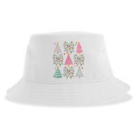 Christmas Tree Lights Coquette Bow Cute Gift Sustainable Bucket Hat