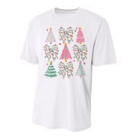 Christmas Tree Lights Coquette Bow Cute Gift Performance Sprint T-Shirt