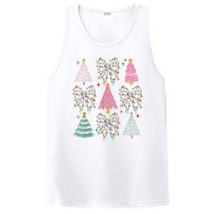 Christmas Tree Lights Coquette Bow Cute Gift PosiCharge Competitor Tank