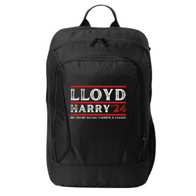 Comedy Tee Lloyd Harry 24 So Youre Saying Theres A Chancc City Backpack