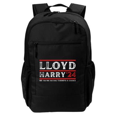 Comedy Tee Lloyd Harry 24 So Youre Saying Theres A Chancc Backpack