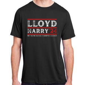 Comedy Tee Lloyd Harry 24 So Youre Saying Theres A Chancc Adult ChromaSoft Performance T-Shirt