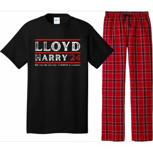 Comedy Tee Lloyd Harry 24 So Youre Saying Theres A Chancc Pajama Set