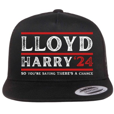 Comedy Tee Lloyd Harry 24 So Youre Saying Theres A Chancc Flatbill Hat