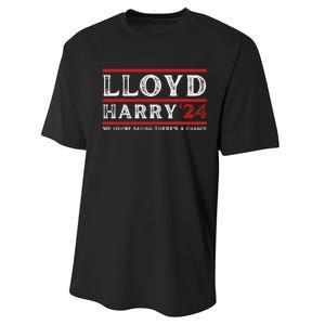 Comedy Tee Lloyd Harry 24 So Youre Saying Theres A Chancc Performance Sprint T-Shirt