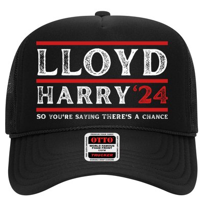 Comedy Tee Lloyd Harry 24 So Youre Saying Theres A Chancc Trucker Hat