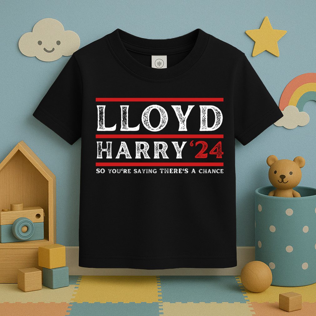 Comedy Tee Lloyd Harry 24 So Youre Saying Theres A Chancc Toddler T-Shirt