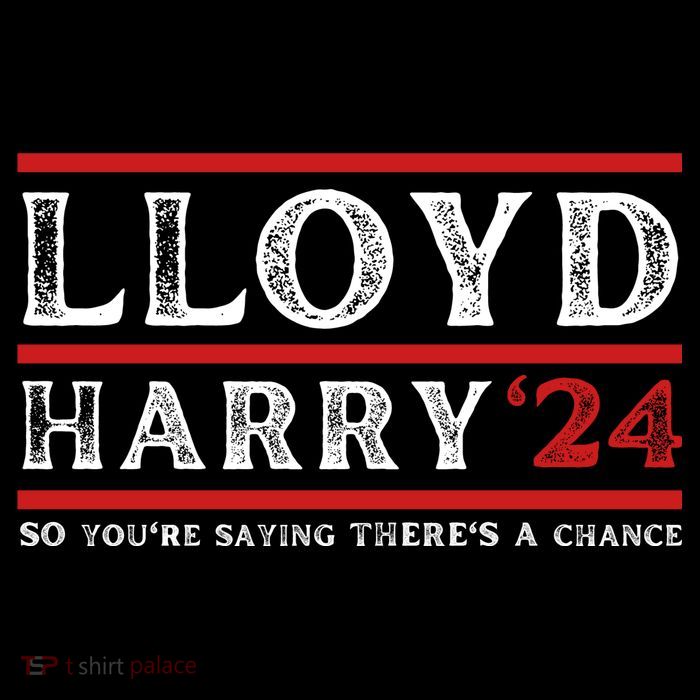 Comedy Tee Lloyd Harry 24 So Youre Saying Theres A Chancc Womens T-Shirt