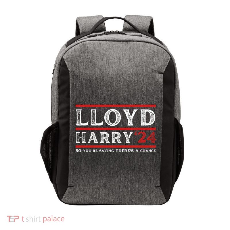 Comedy Tee Lloyd Harry 24 So Youre Saying Theres A Chancc Vector Backpack