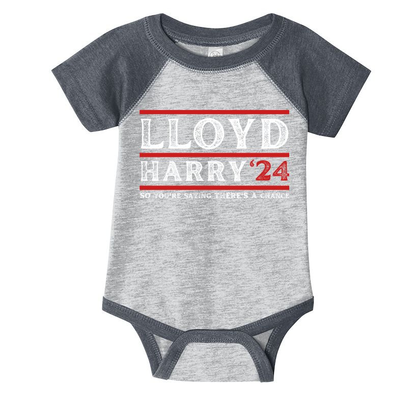Comedy Tee Lloyd Harry 24 So Youre Saying Theres A Chancc Infant Baby Jersey Bodysuit