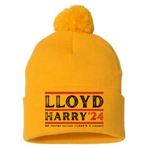 Comedy Tee Lloyd Harry 24 So Youre Saying Theres A Chancc Pom Pom 12in Knit Beanie