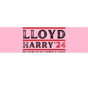 Comedy Tee Lloyd Harry 24 So Youre Saying Theres A Chancc Bumper Sticker