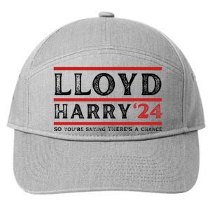 Comedy Tee Lloyd Harry 24 So Youre Saying Theres A Chancc 7-Panel Snapback Hat