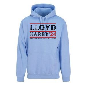 Comedy Tee Lloyd Harry 24 So Youre Saying Theres A Chancc Unisex Surf Hoodie