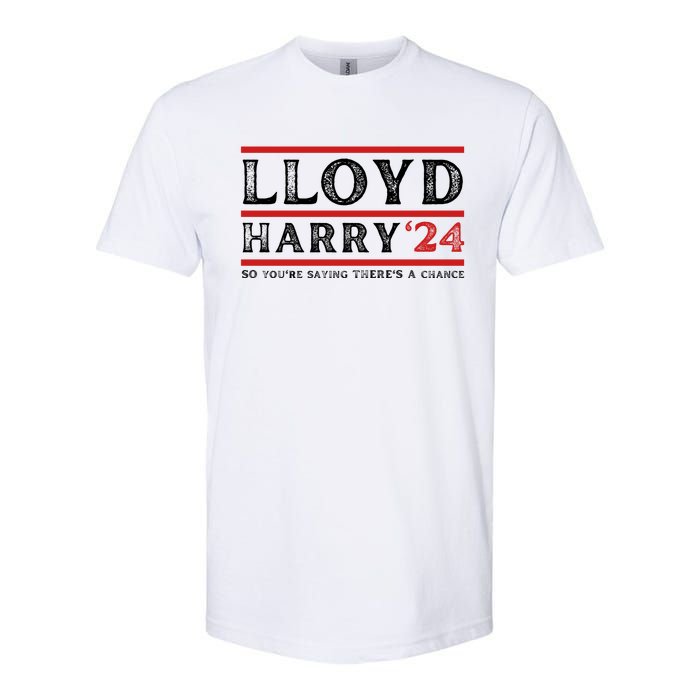 Comedy Tee Lloyd Harry 24 So Youre Saying Theres A Chancc Softstyle CVC T-Shirt