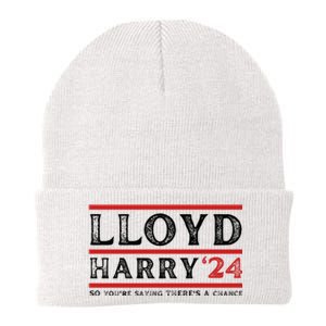 Comedy Tee Lloyd Harry 24 So Youre Saying Theres A Chancc Knit Cap Winter Beanie