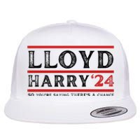 Comedy Tee Lloyd Harry 24 So Youre Saying Theres A Chancc Flat Bill Trucker Hat