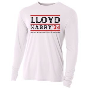 Comedy Tee Lloyd Harry 24 So Youre Saying Theres A Chancc Cooling Performance Long Sleeve Crew