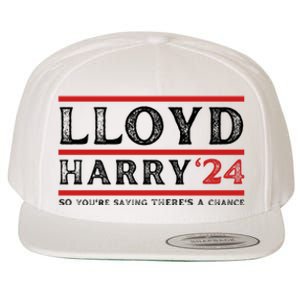 Comedy Tee Lloyd Harry 24 So Youre Saying Theres A Chancc Wool Snapback Cap