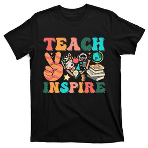 Cute Teach Love And Inspire  Teacher T-Shirt