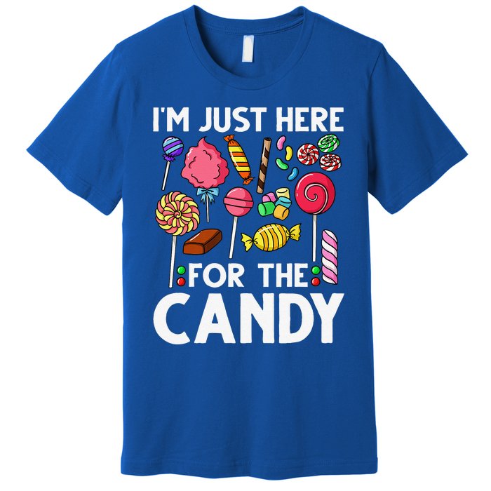 Candy Tester Lollipop Sweets Halloween Premium T-Shirt