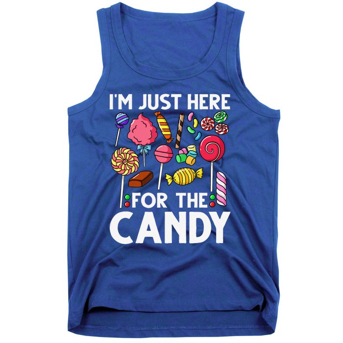 Candy Tester Lollipop Sweets Halloween Tank Top