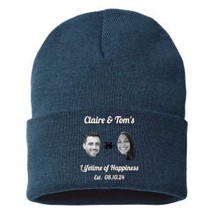 Claire & TomS Lifetime Of Happiness Sustainable Knit Beanie