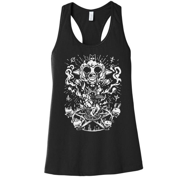 Cult The Lamb Women's Racerback Tank