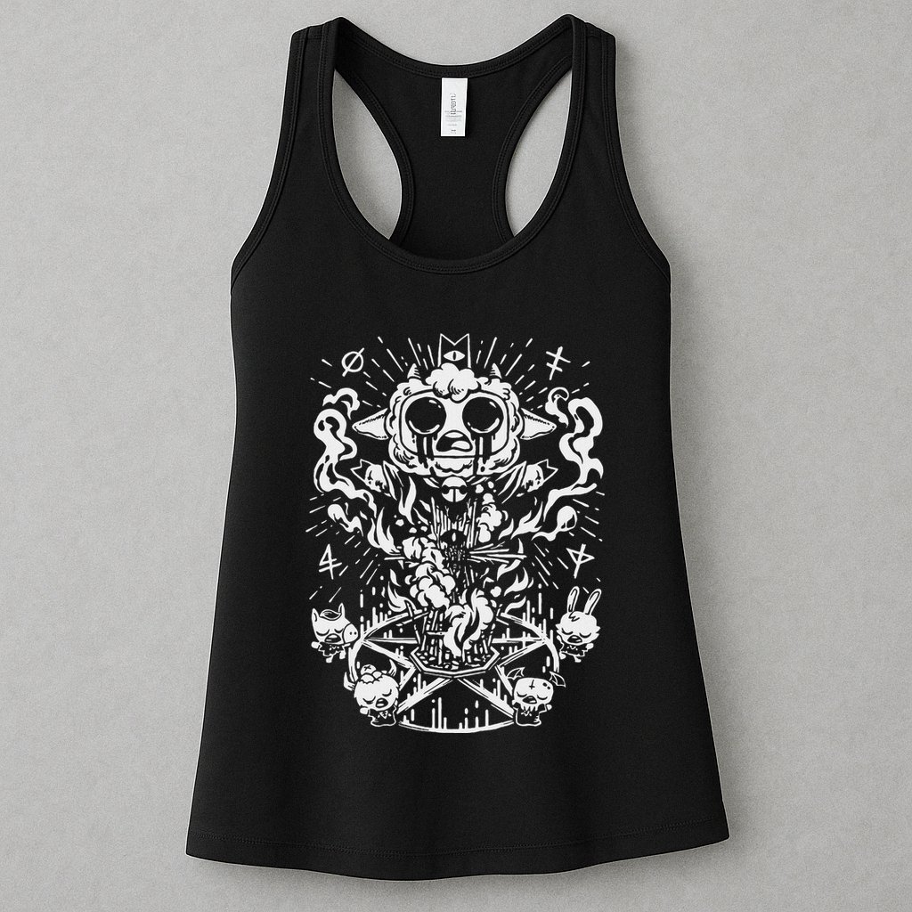 Cult The Lamb Womens Tank Top