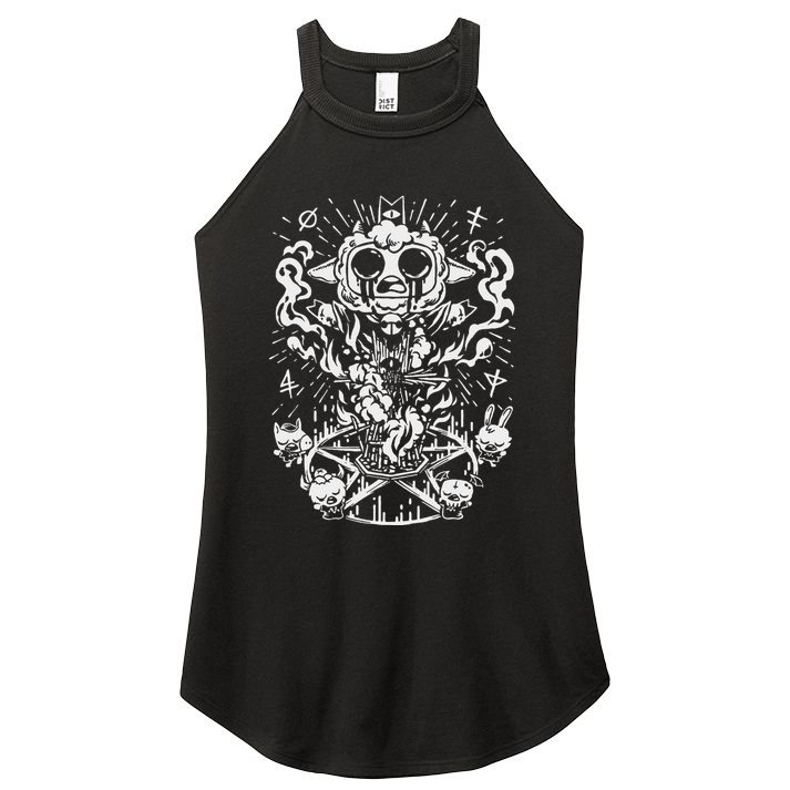 Cult The Lamb Women's Perfect Tri Rocker Tank